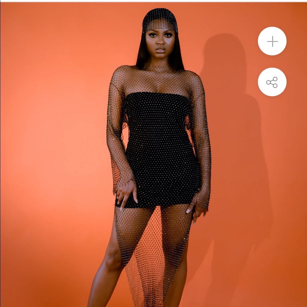 Sparkly Party/Club Dress. Birthday Dress. Black Dress